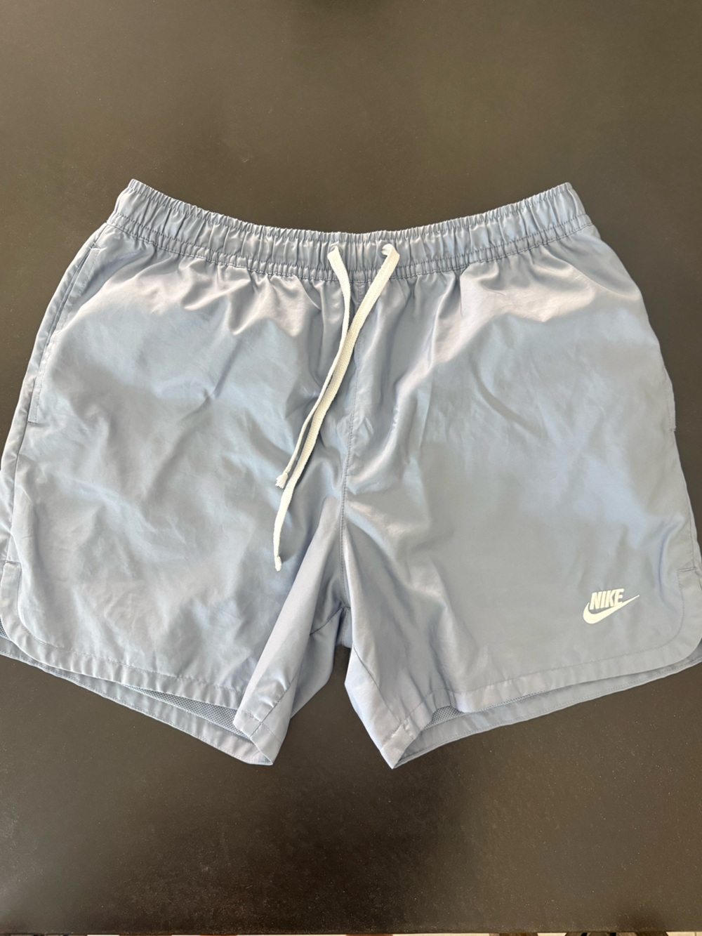 Nike Light Blue Athletic Mesh Shorts